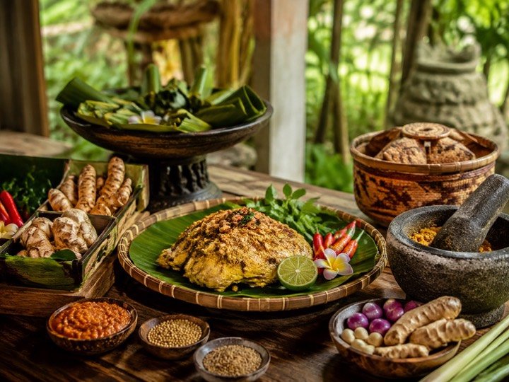 Ilustrasi AI bertema Kuliner & kopi, bukan foto lokasi sebenarnya